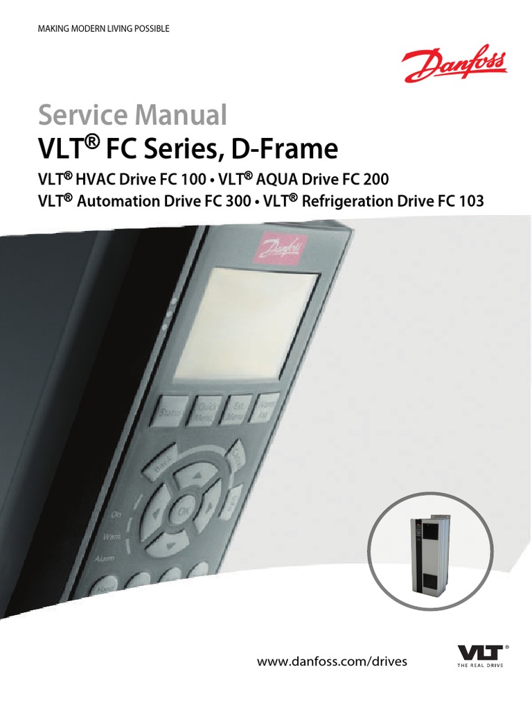 Service Manual VLT FC Series | PDF | Power Supply | Power Inverter