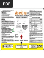 Ficha Técnica de Avaunt® EC Insecticida | PDF | Plaga (organismo) | Herida