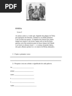 ENEIDA Execício para criança em educação clássica 