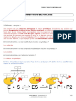 Correction TD Enzymologie 5 PDF
