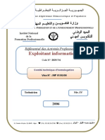 RAP Exploitant en Informatique