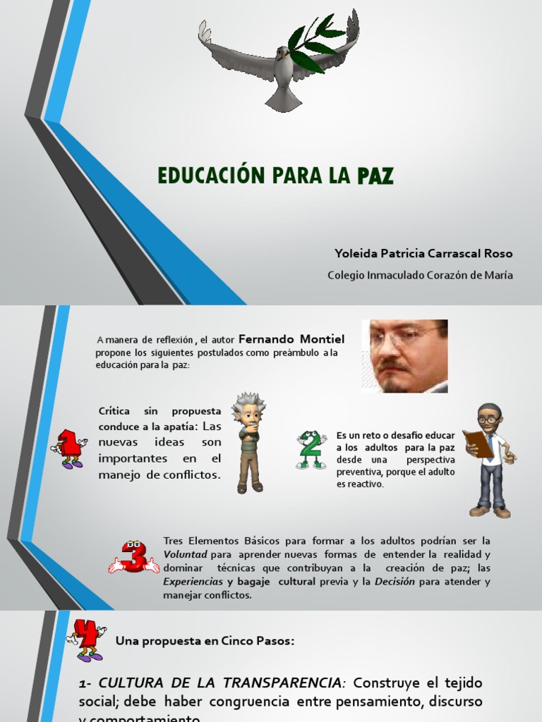 Educación y Cultura de Paz en Adultos | PDF | Conocimiento | Adultos