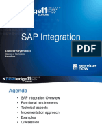 SAP Integration: Dariusz Szybowski