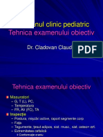 Examenul Clinic Pediatric