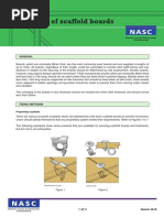 TG12 - 10 Tying Down of Scaffold Boards