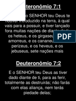 Deuteronômio - 007