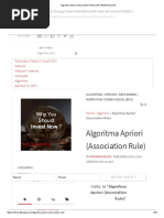 Algoritma Apriori (Association Rule)