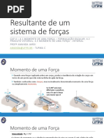Aula 11 - Resultante de um sistema de forças.pdf