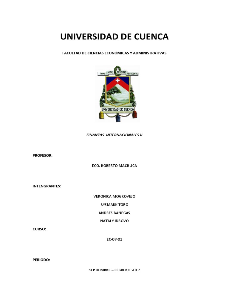 Finanzas Internacionales y Tipos de Cambio | PDF | Libra esterlina ...