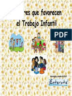 Factores Que Favorecen El Trabajo Infantil