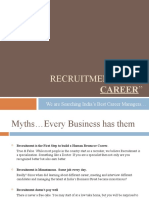 Recruitment " The: Career"