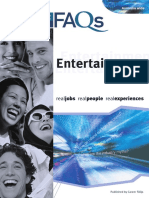 Career FAQs - Entertainment PDF