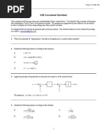 Control Theory Quiz 1