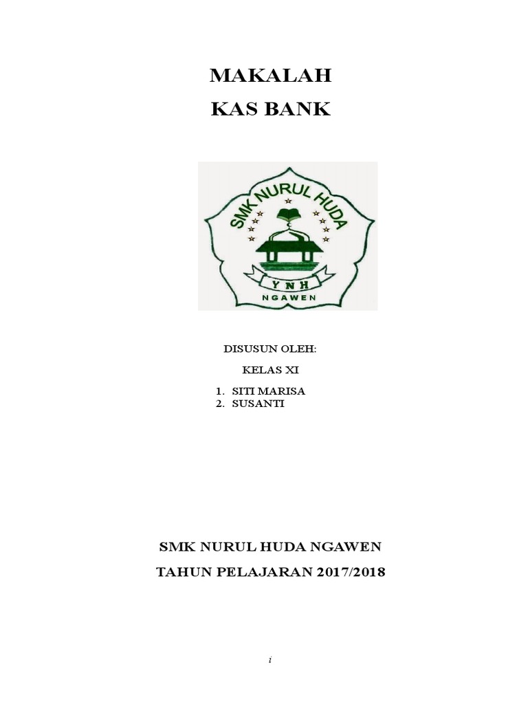 Makalah Kas Dan Bank