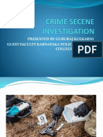 Crime Secene Investigation