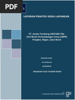 Download Laporan KP antam unpam by Ahmad Aldi F SN368122748 doc pdf