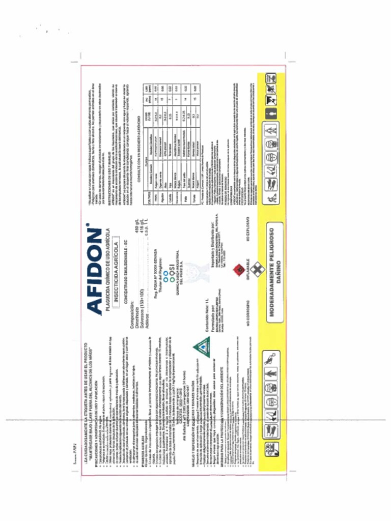 Afidon 1L | PDF