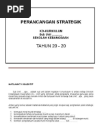 Contoh Pelan Strategik Koko