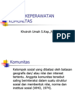 Proses Keperawatan Komunitas A8