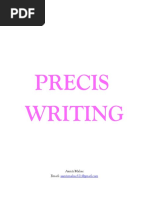 Précis Writing Notes