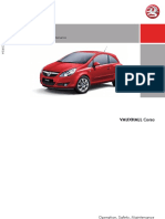 Corsa: Owner's Manual