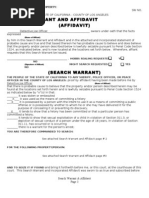 Complete Search Warrant