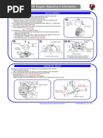 Honda GX Engine Adjustment Guide | PDF | Throttle | Nut (Hardware)