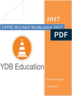 Read UPPSC RO/ ARO Notification in Simple Language 