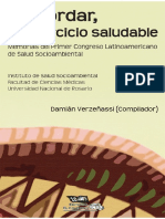 RE-CORDAR, Un Ejercicio Saludable. Memorias Del 1er Congreso Latinoamericano de Salud Socioambiental