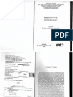 Direito Civil Introdução - Francisco Amaral - Capítulos 1 e 2