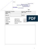 Weekly Checklist LLDPE