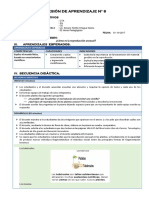 Sesiones de Aprendizaje #7 - Cta