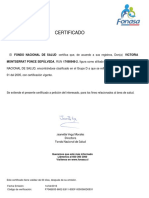 Certificado Fonasa PDF
