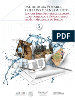 5.- Estudios Técnicos Para Proyectos de Agua Potable, Alcantarillado y Saneamiento Topografía y Mecánica de Suelos