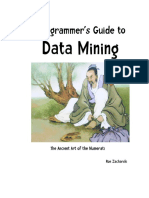 A Programmers Guide to Data Mining the Ancient Art of the Numerati