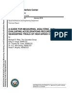 A Guide For Measuring, Analyzing, and Evaluating Accelerations Recorded During Seakeeping Trials of High-Speed Craft