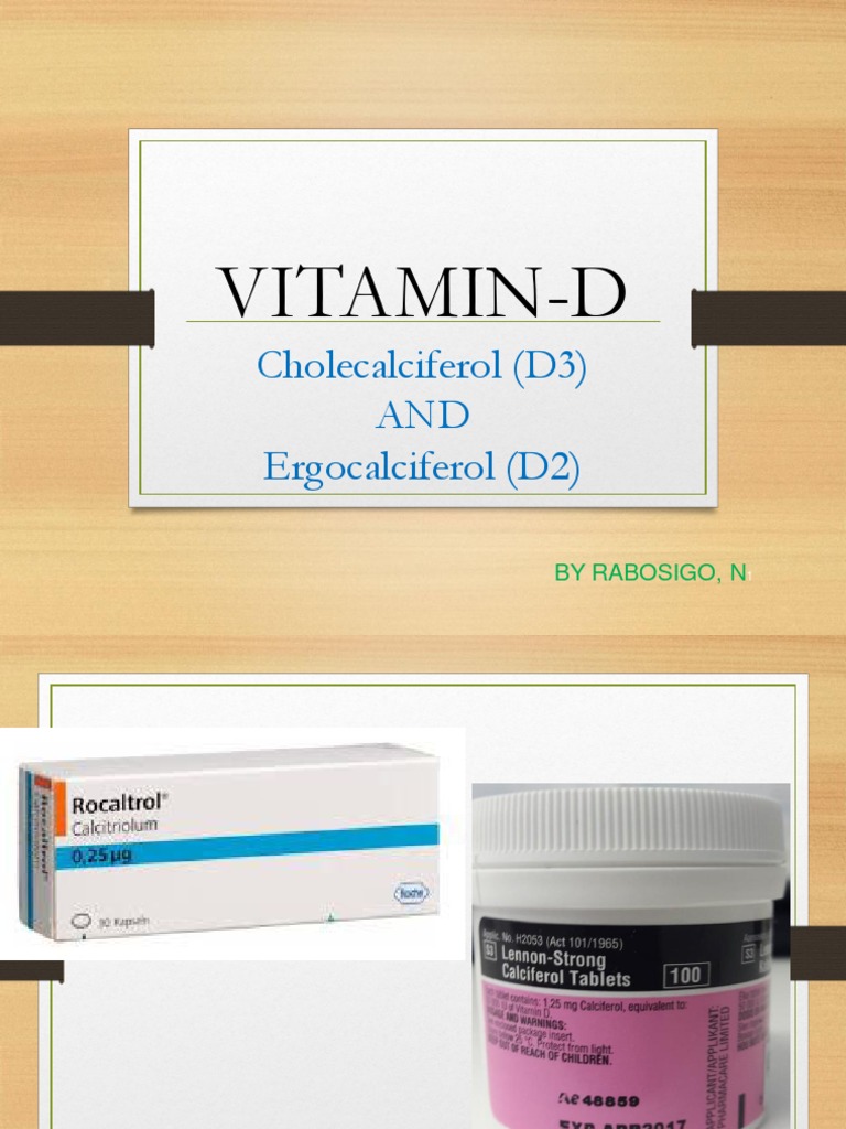 Vitamin d2 d3 Rabosigo | PDF | Vitamin D | Dietary Supplements
