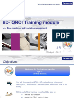 Training Module 8D QRCI
