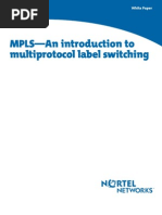 MPLS - An Introduction (Nortel Networks)