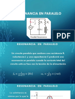 Resonancia en Paralelo