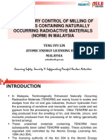 46.Teng (Malaysia) - Regulatory Control of NORM in Malaysia (1)