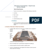 Typical Road Structure Cross Section PDF