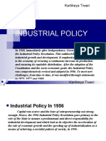 Industrial Policy: Kartikeya Tiwari