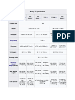 Boeing 777 specifications overview