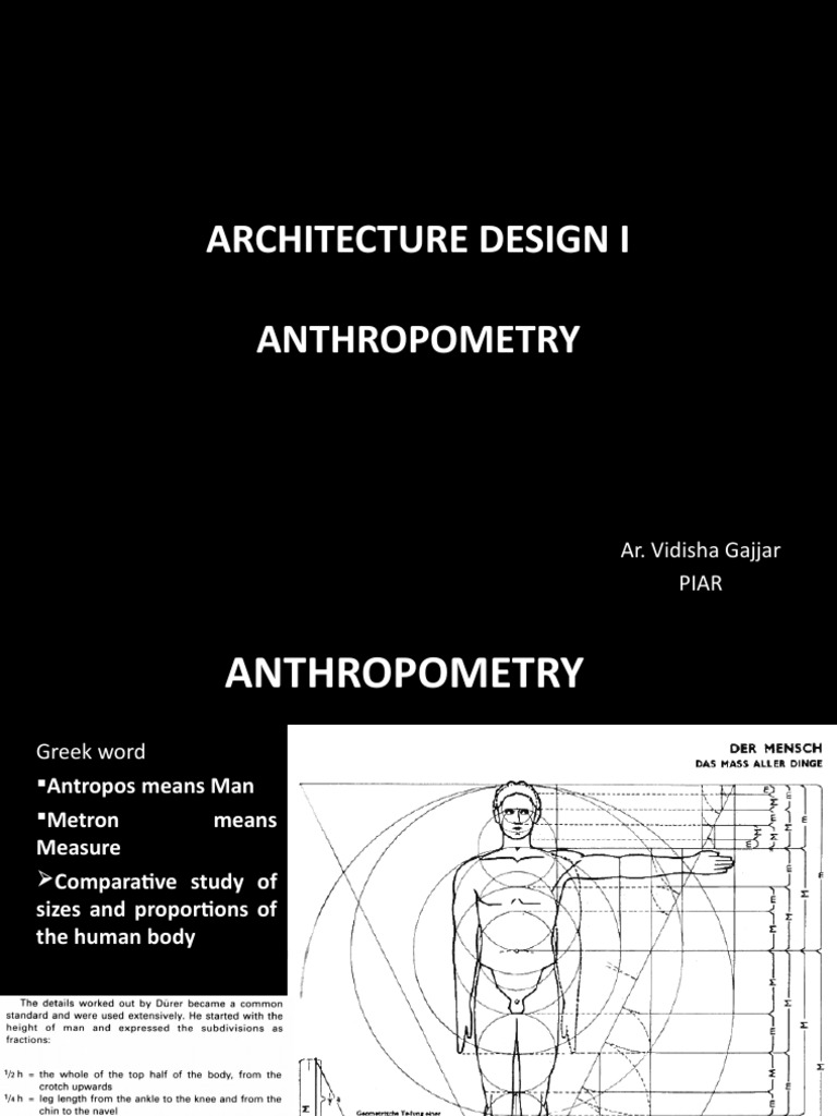 Importance of Anthropometry in Architecture | PDF | Art | Computers