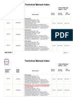 Technical Manual Index (Engine Manuals)