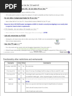 2ms - Current Restriction List For 3.0 and 4.0: If CS & PS Co-Exist (On Same UE), Do Not Allow PS On 2ms