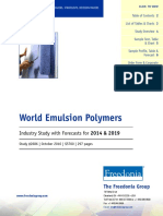 World Emulsion Polymers: Industry Study With Forecasts For