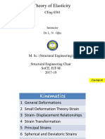 Theory of Elasticity: Ceng 6501