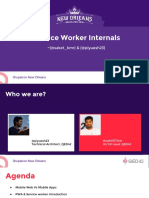 Service Worker Internals: (@saket - KMR) & (@piyuesh23)